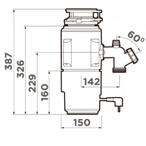 Omoikiri Nagare Slim 900