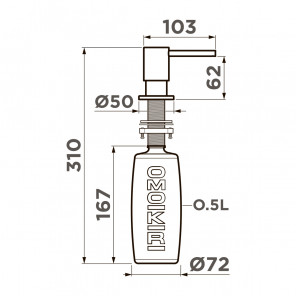 Omoikiri OM-08-GB