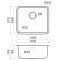 Комплект Omoikiri Omi 43-U/I-IN Ultra Mini + Shinagawa-BN