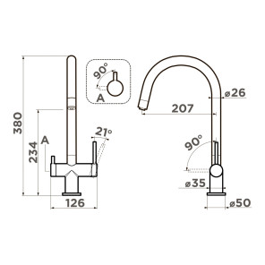 Omoikiri Yamada Slim-BN
