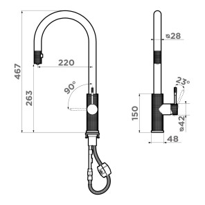 Omoikiri Asakawa-S-C Omoikiri Asakawa-S-C