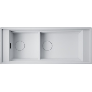 Omoikiri Sintesi Pro 114-2-U/I-WH