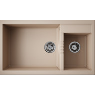 Мойка Omoikiri Tedori 86-2-LB-SA