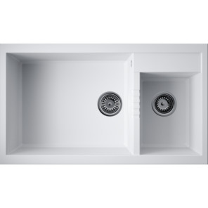 Omoikiri Tedori 86-2-LB-WH