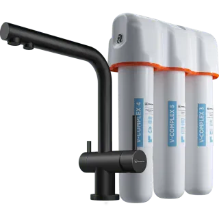 Комплект Omoikiri Nagano (графит) + Pure drop Lite