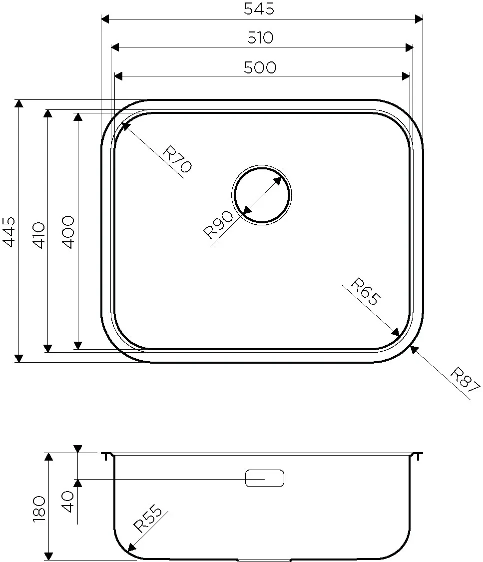 Мойка Omoikiri Omi 54-U/IF-IN — фото 3