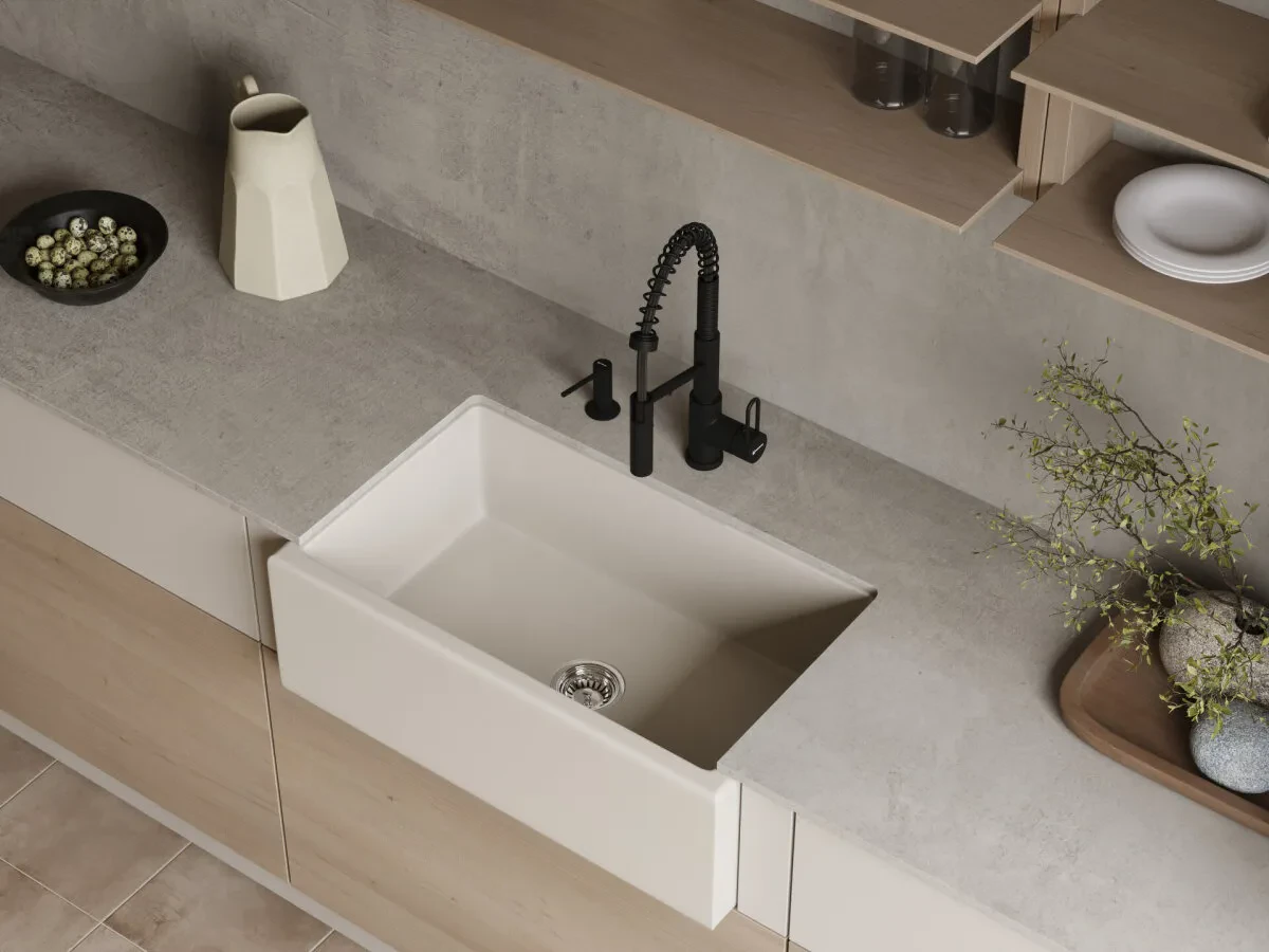 Смеситель Omoikiri Mikawa 2 Plus-SB-GM — фото 11