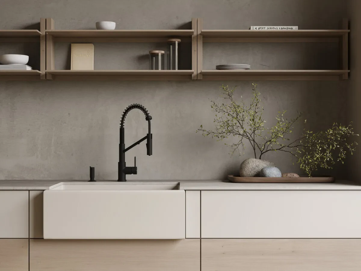 Смеситель Omoikiri Mikawa 2 Plus-SB-GM — фото 12