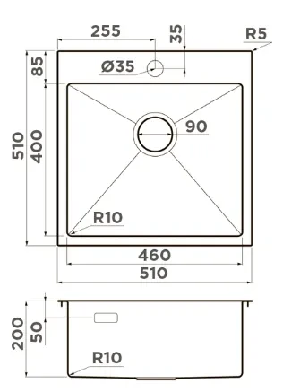 Мойка Omoikiri Akisame 51-IN — фото 2