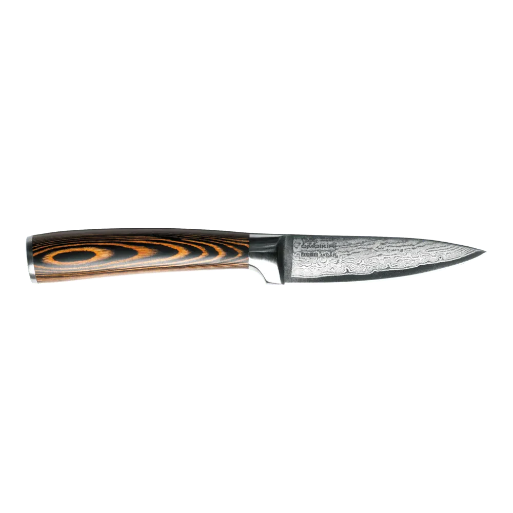 Нож Mikadzo Damascus Suminagashi Овощной