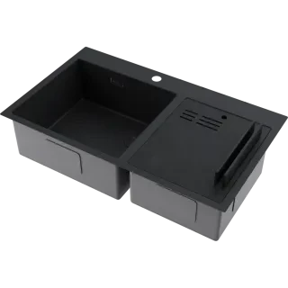 Мойка Omoikiri Akisame 86-2-GB Side