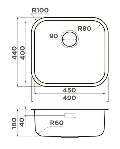 Мойка Omoikiri Omi 49-U-IN — фото 3