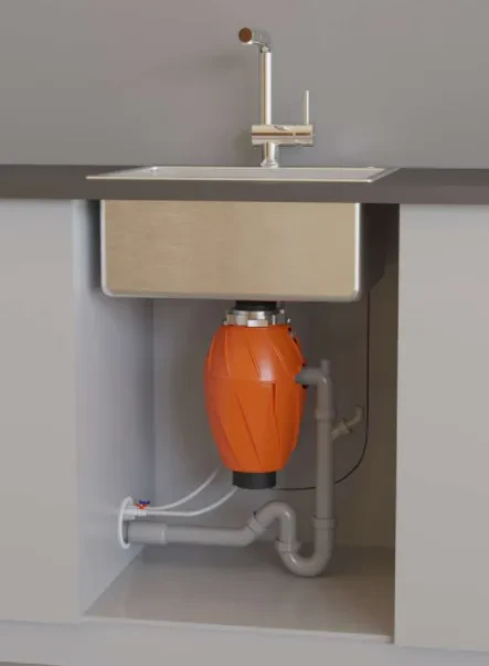 Отводная арматура для измельчителя Omoikiri NA-01 — фото 2