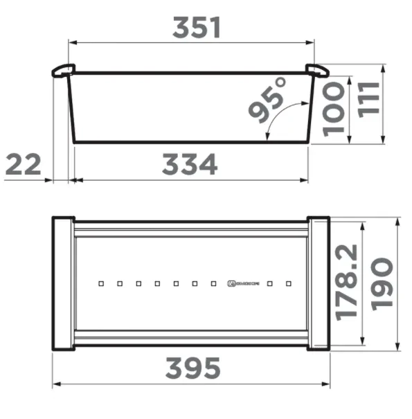 Коландер Omoikiri CO-05-IN — фото 2