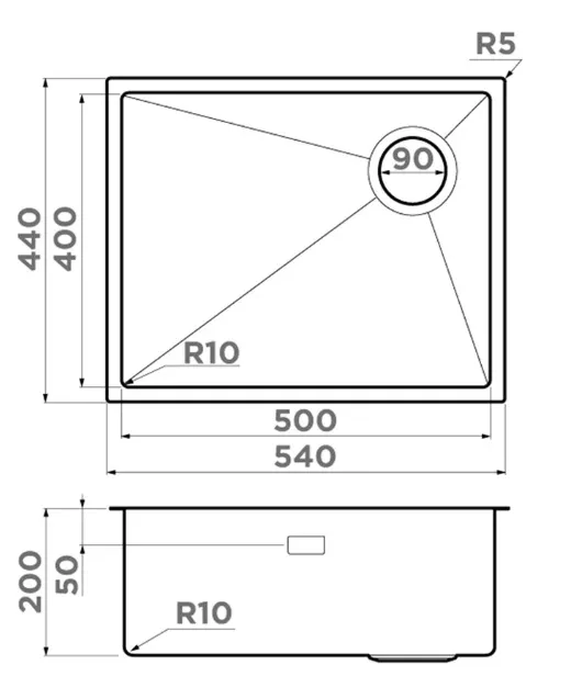 Мойка Omoikiri TAKI 54-U/IF-Side SF-LG — фото 2