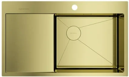 Мойка Omoikiri Akisame 86-Side-LG-R