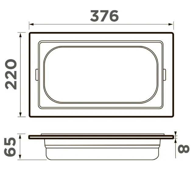 Контейнер Omoikiri DC-03-1-LG — фото 2