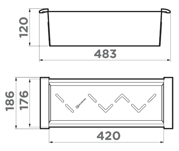 Коландер Omoikiri CO-04-LG — фото 2