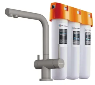 Комплект Omoikiri Nagano-P (leningrad grey) + Pure drop Lite