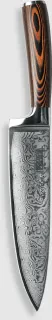 Нож Mikadzo Damascus Suminagashi Шеф