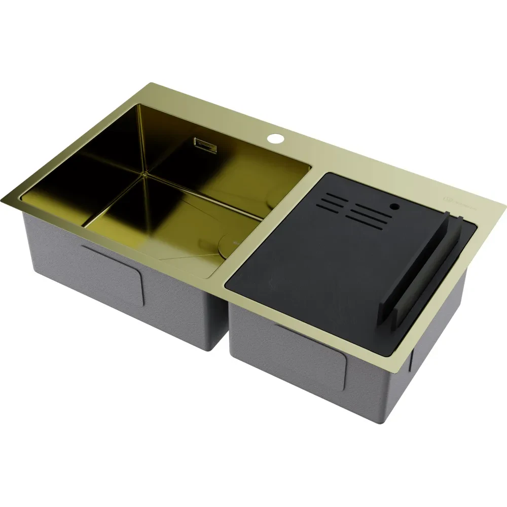 Мойка Omoikiri Akisame 86-2-LG Side — фото 2