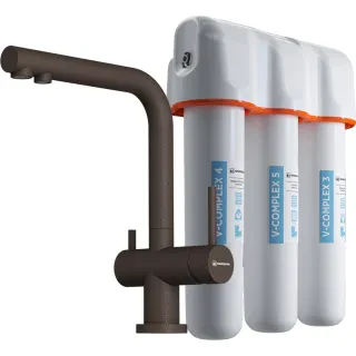 Комплект Omoikiri Nagano-P (espresso) + Pure drop Lite